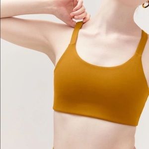 Girlfriend collective | Lou bra | small | saddle